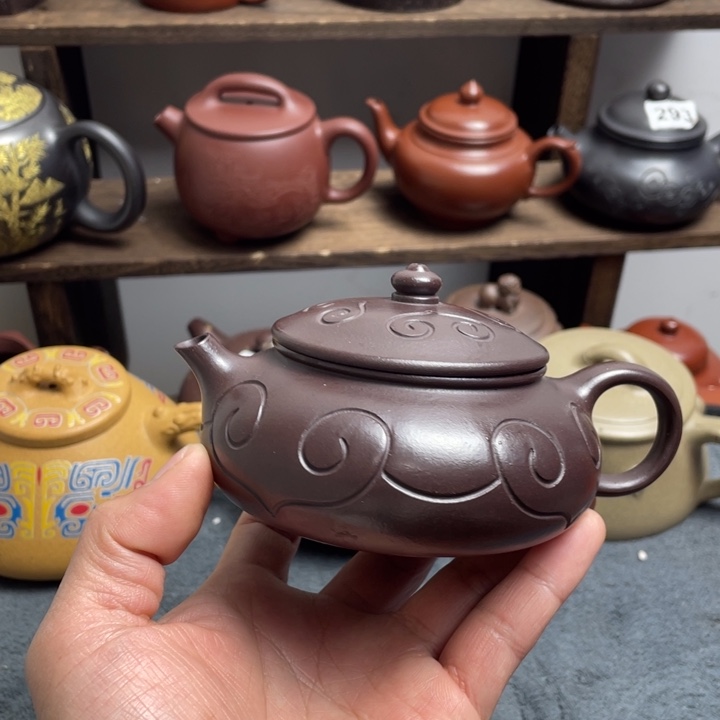 茶壶紫砂紫砂微瑕