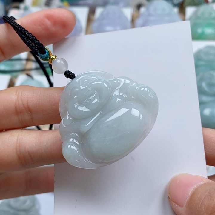 翡翠颈饰未镶嵌尺寸34/40/5.9