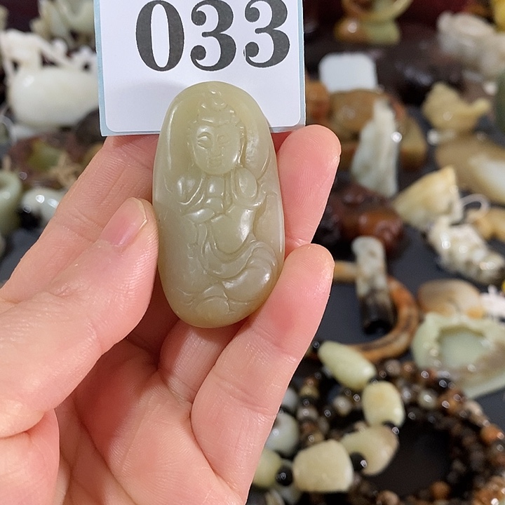 和田玉（糖玉）未镶嵌颈饰