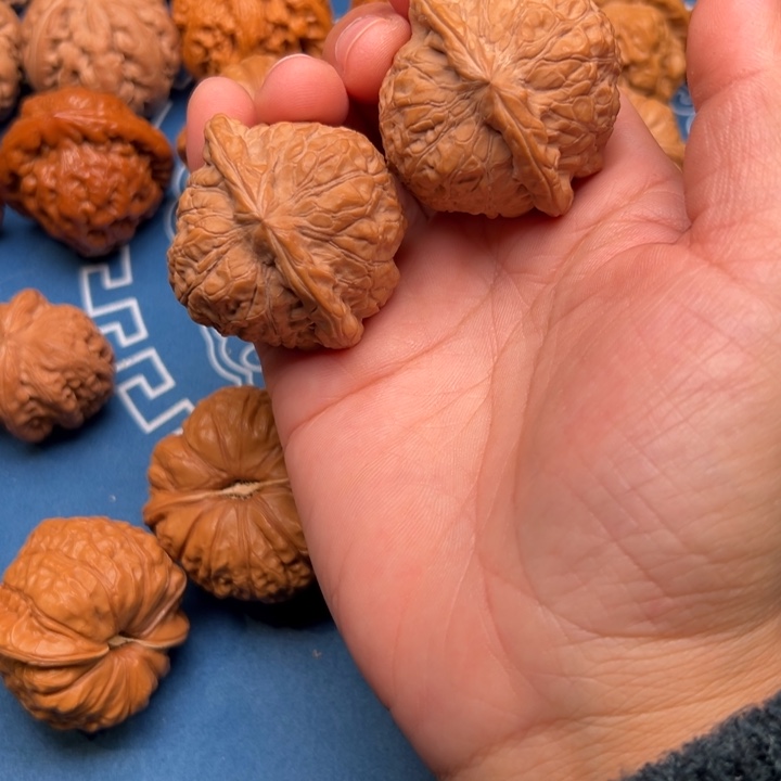 文玩核桃把件河***风南瓜