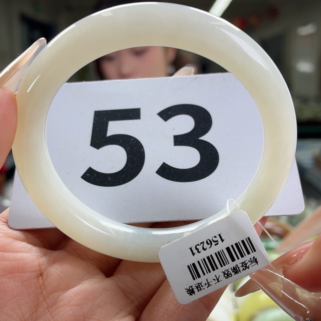 和田玉未镶嵌手镯结构