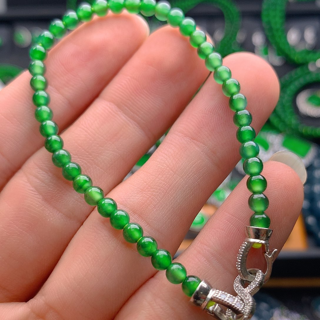 未镶嵌手链翡翠翡翠4.0