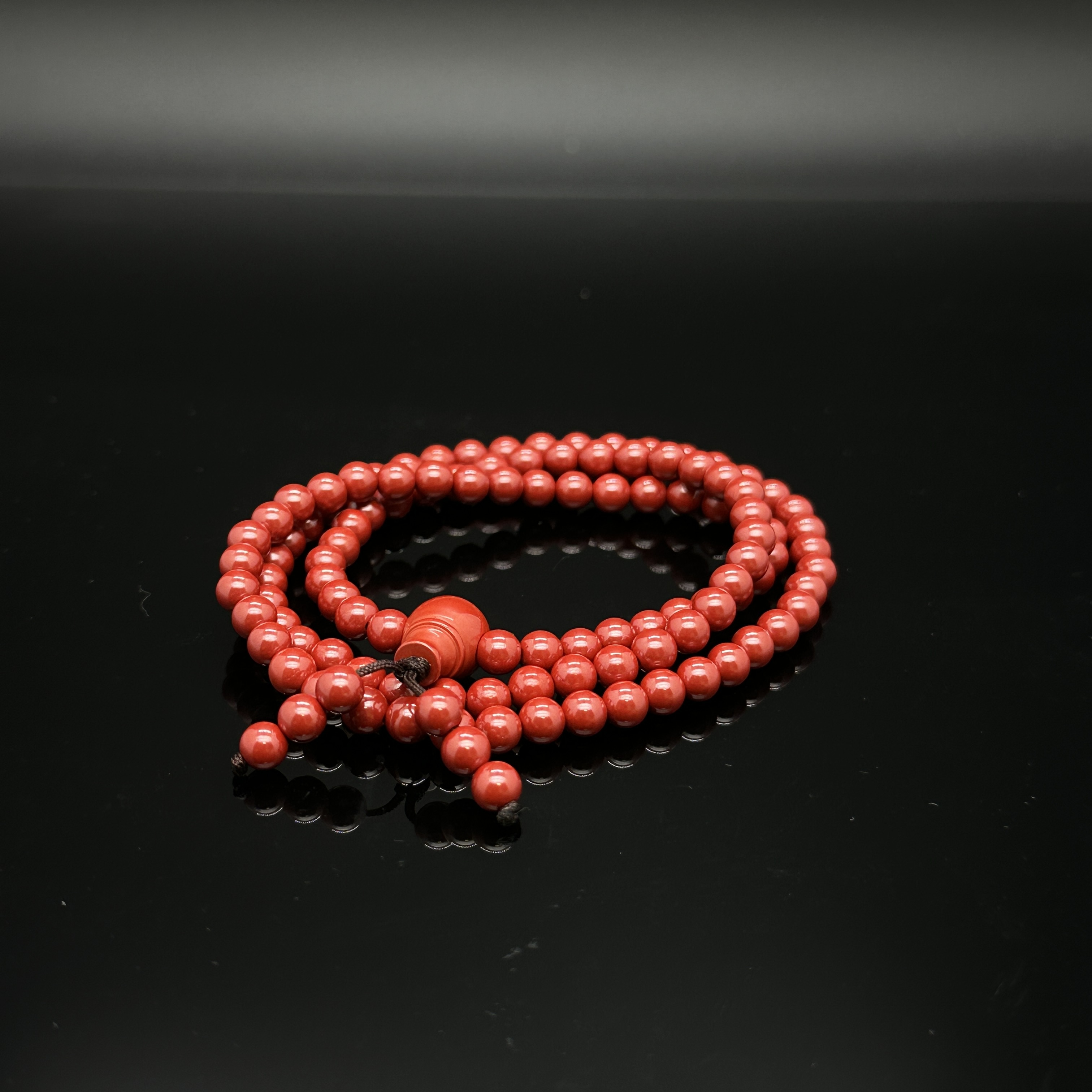 含辰砂工艺品DS232  朱砂手串