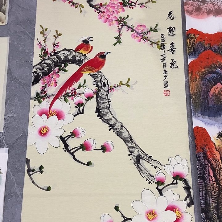 小周画廊的直播间