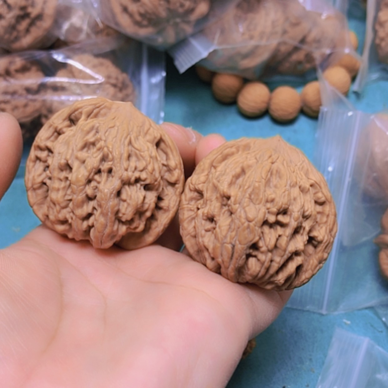 【闪购商品】把件核桃43麦虎练手对