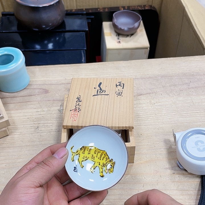 瓷片瓷制作工艺品摆件