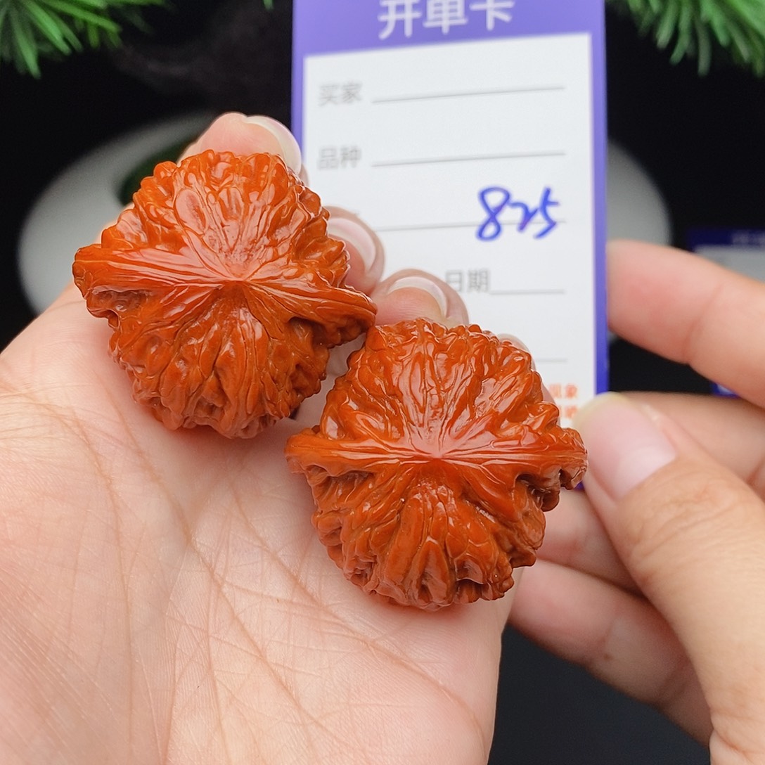 文玩核桃把件37磨盘825