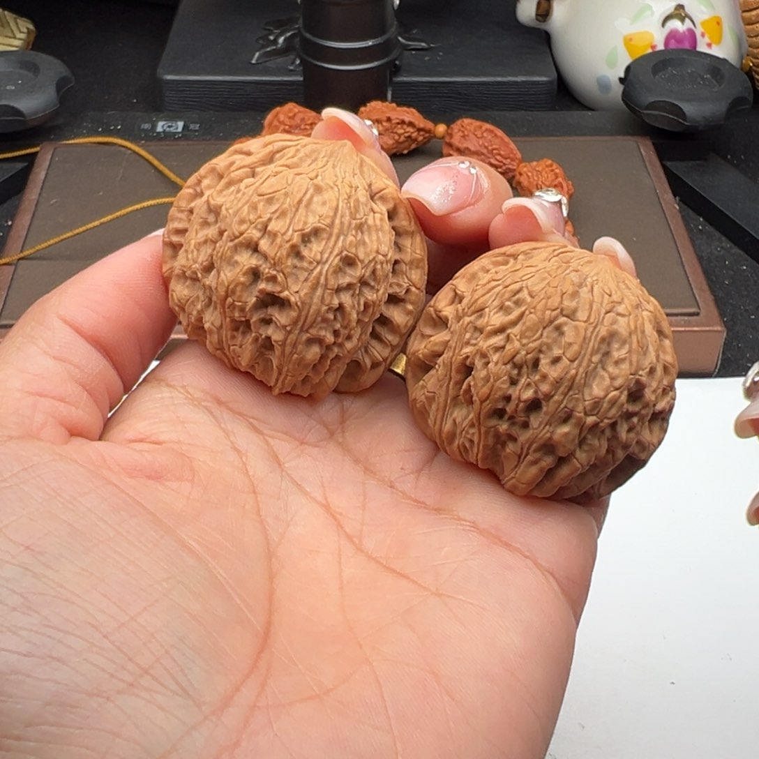 文玩核桃把件泥鳅42