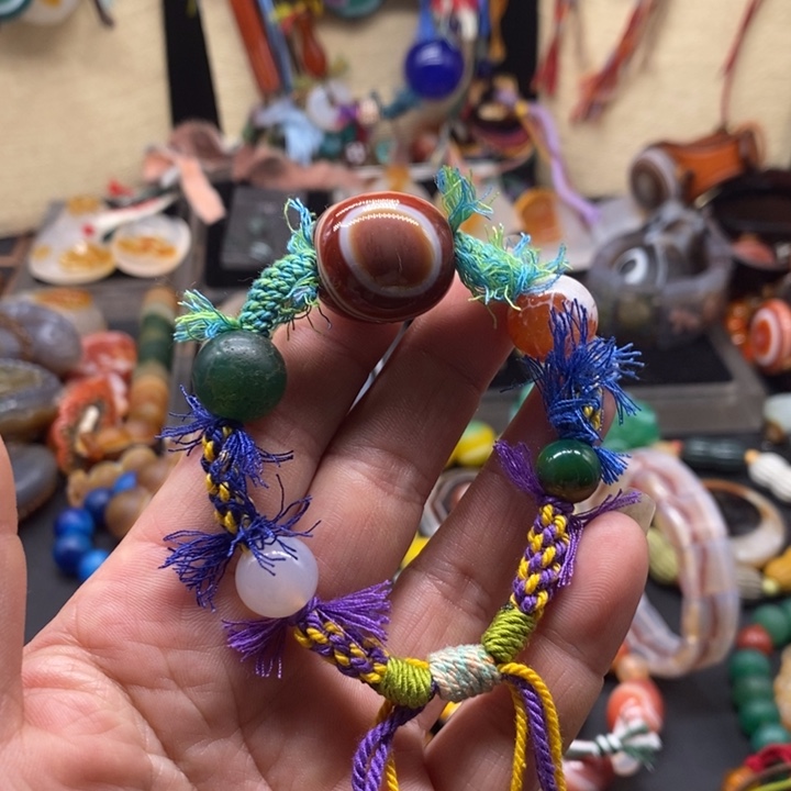 玛瑙/玉髓手链未镶嵌