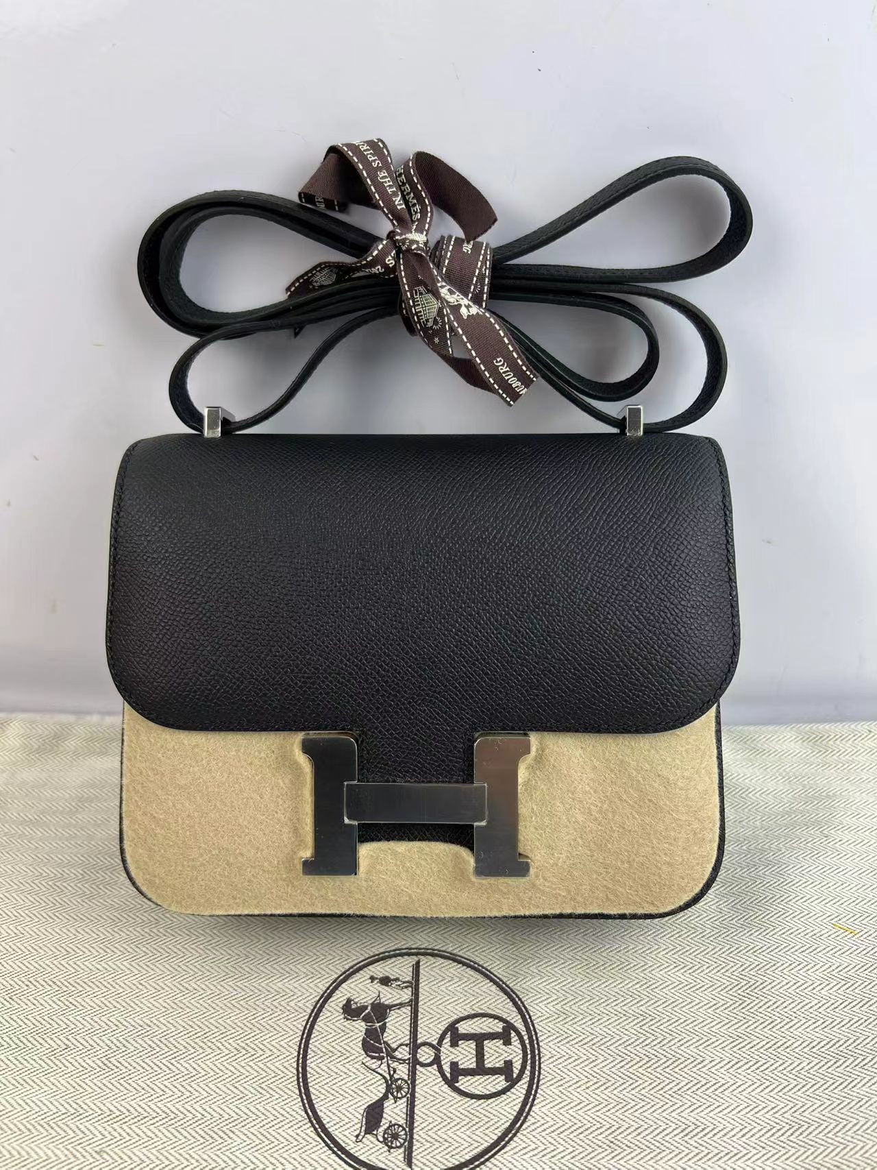 未使用 Hermes/爱马仕 壹臻/黑银康康19 ep k 62668616