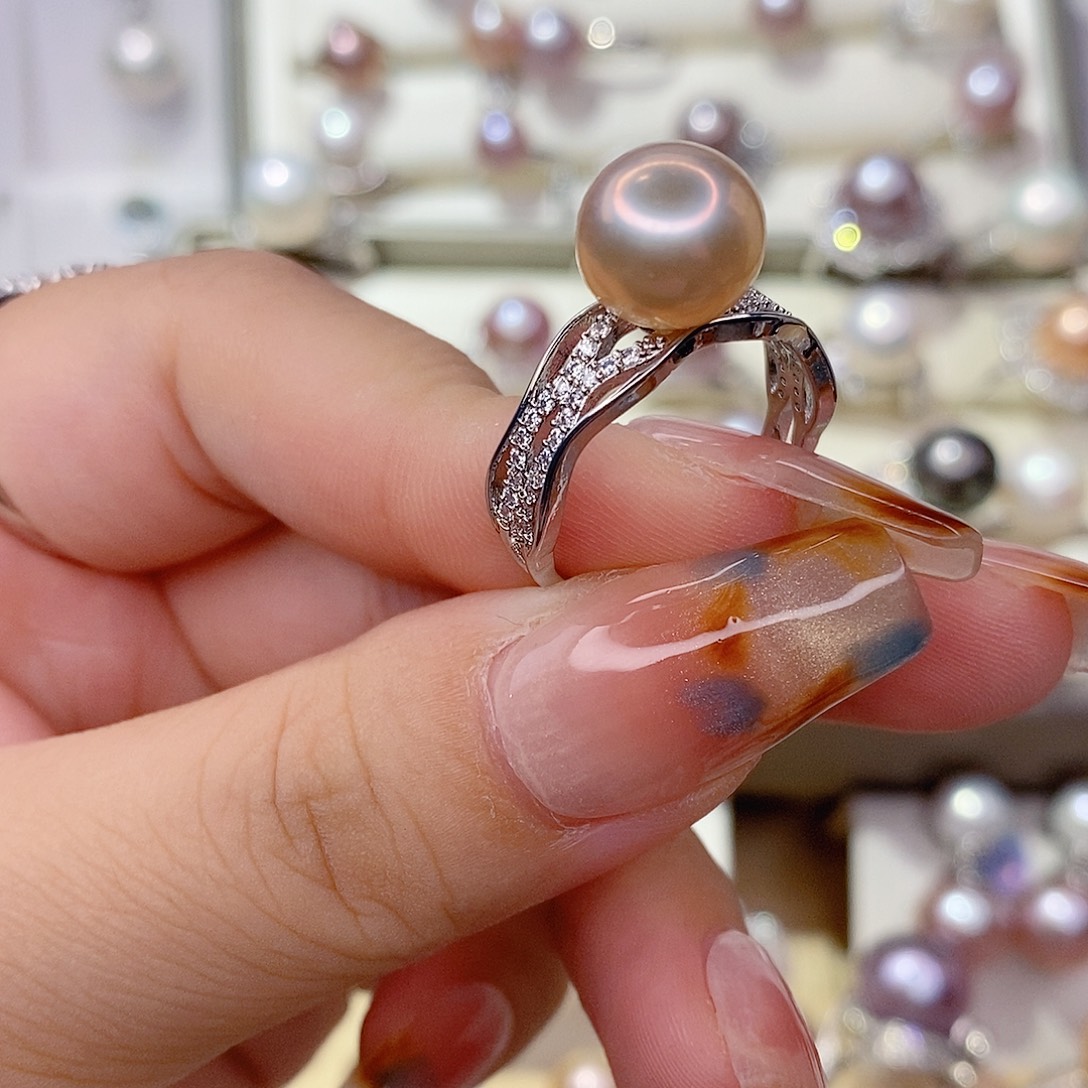 淡水珍珠未镶嵌戒指