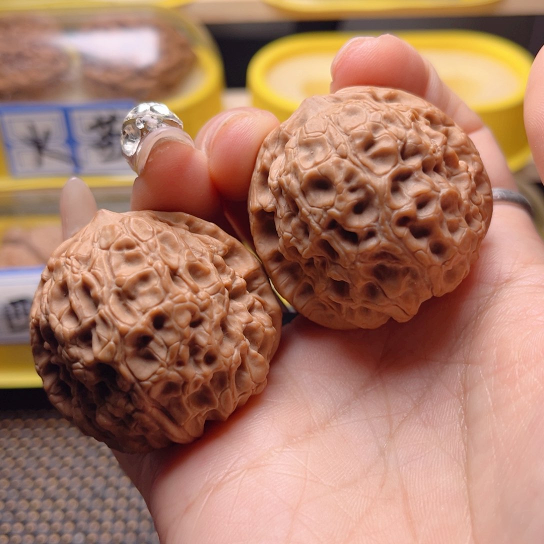 文玩核桃把件大团圆