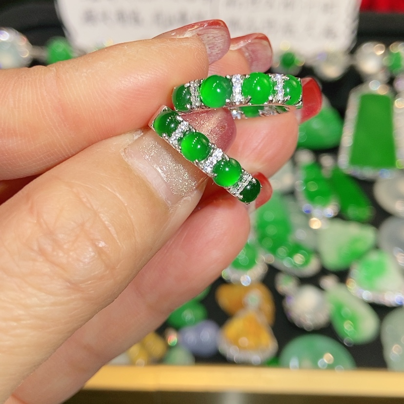 【闪购商品】未镶嵌翡翠耳饰天然翡翠