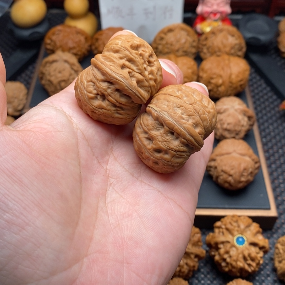 文玩核桃把件39尺