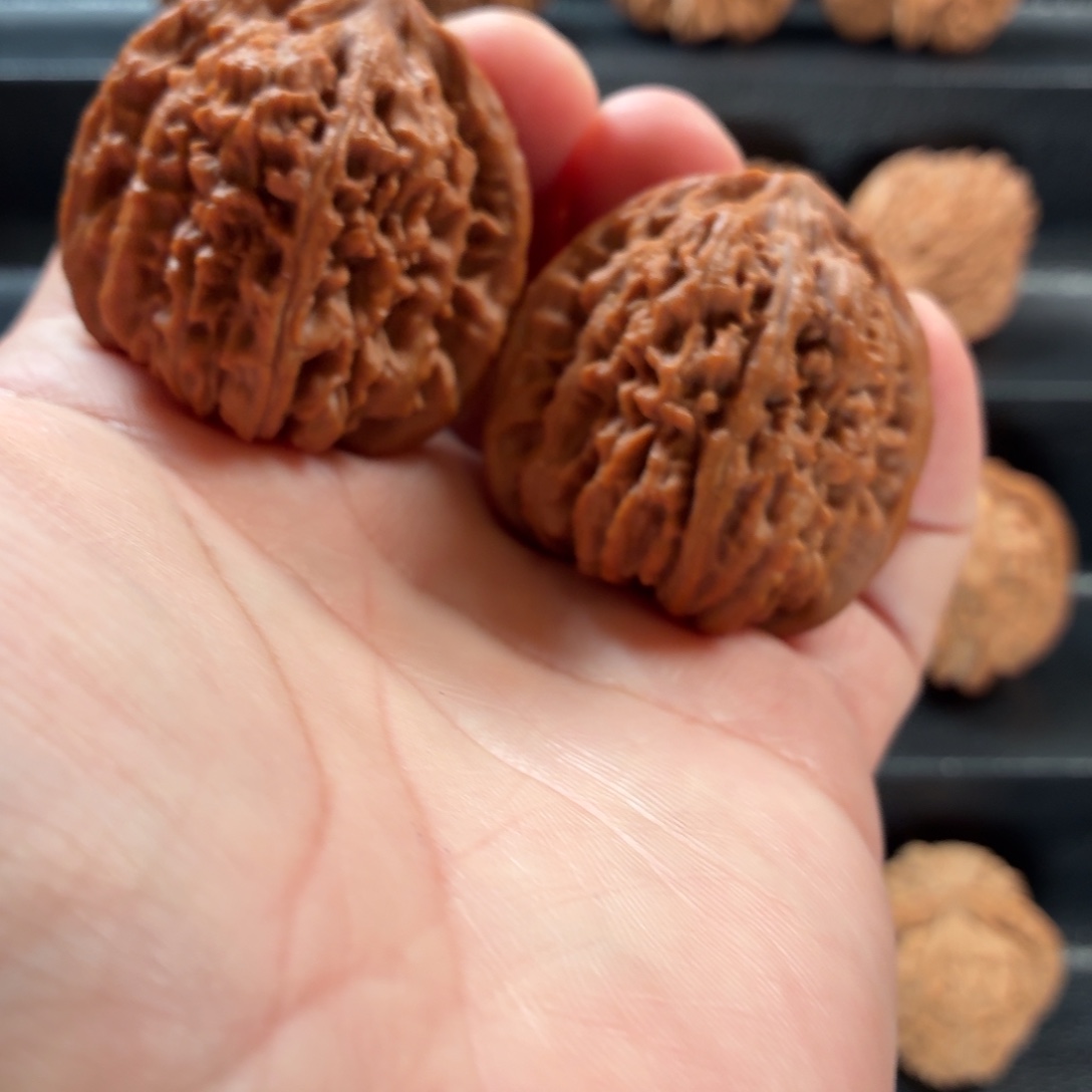 怀***瑜把件桃核蓟县三角楼42