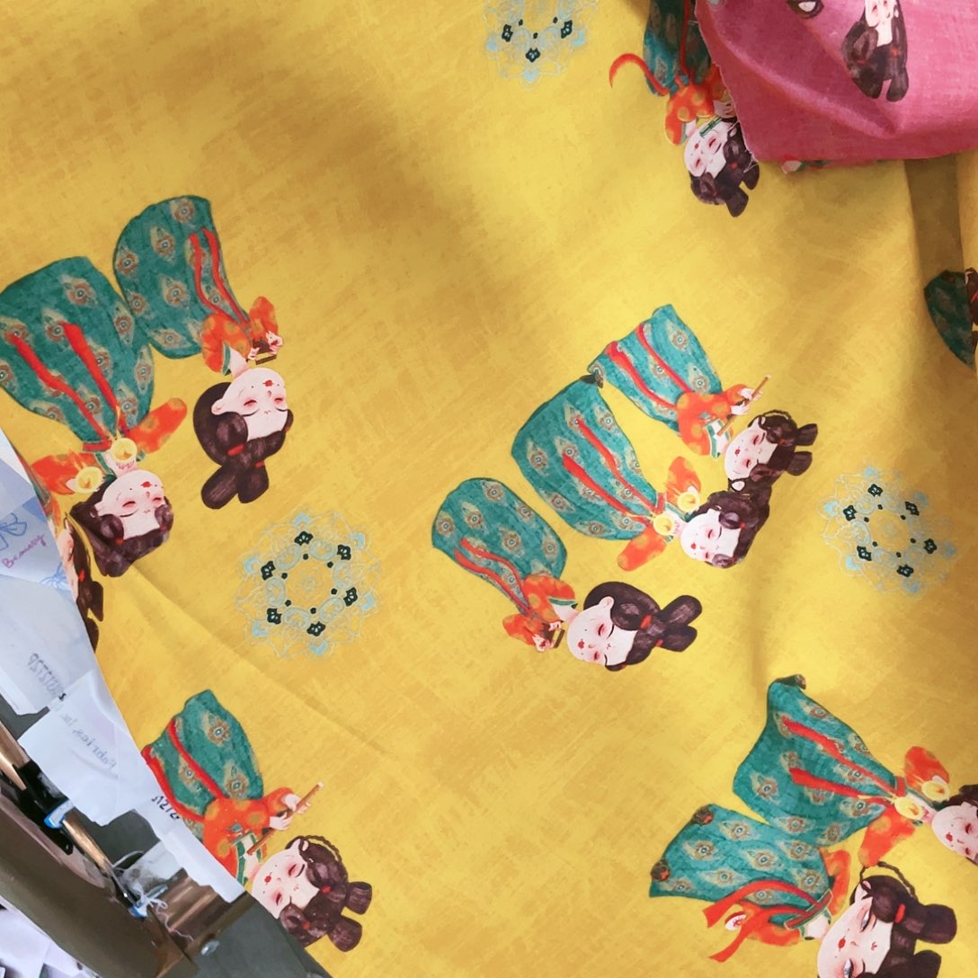 一米价纯棉平布1.1米宽果子布艺37.21