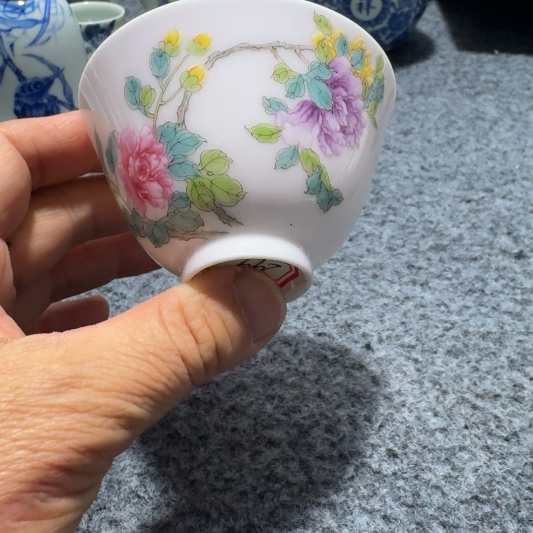 现代景德镇陶瓷手绘茶具