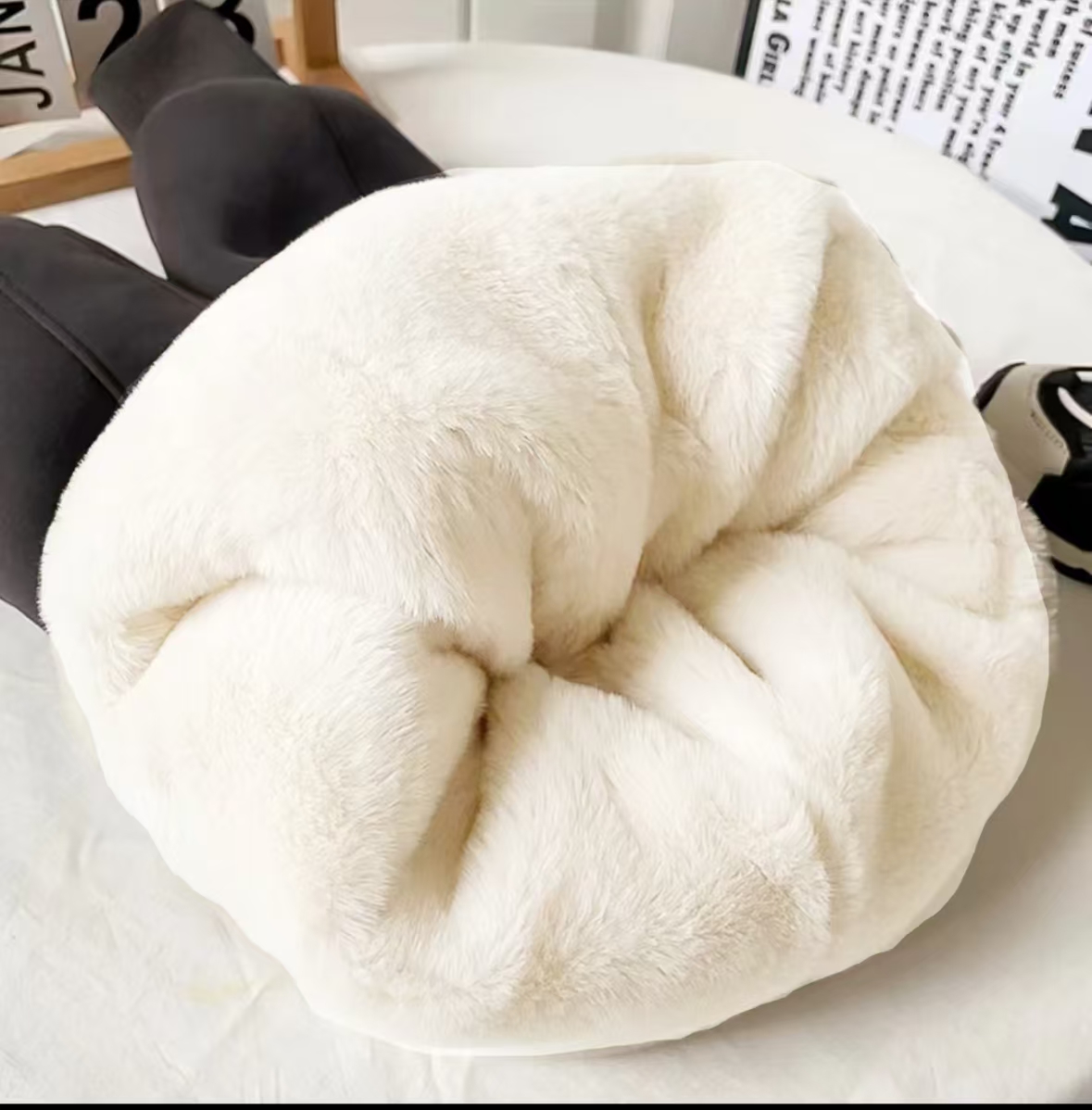 男童加绒加厚仿兔毛-20°2025冬季加绒加厚保暖休闲刺绣裤子