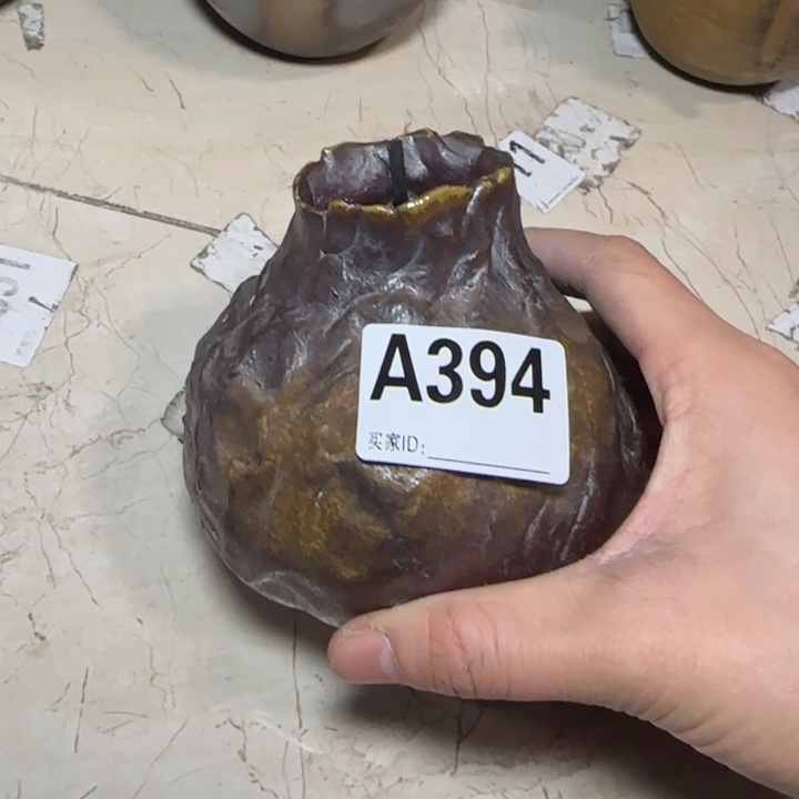 备前烧作品备前烧有伤玉舟