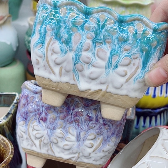 多肉绿植陶瓷花盆