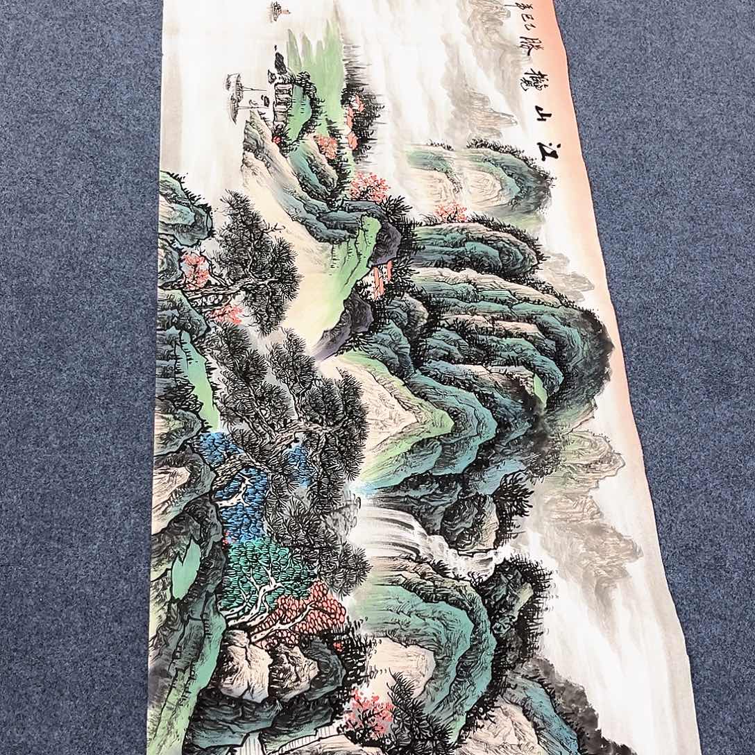 国画国画作品宣纸纯手绘