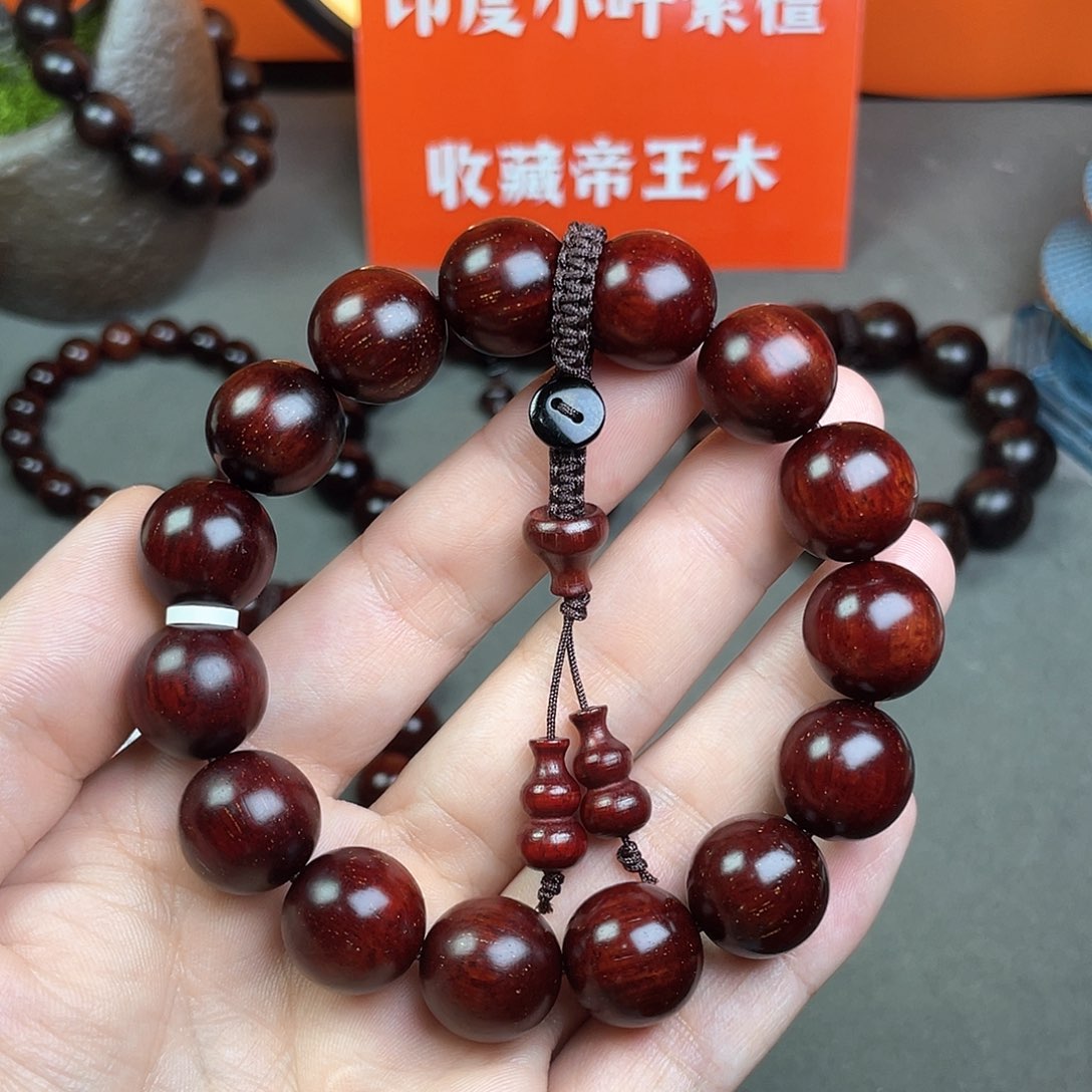 手串/手链小叶紫檀印度小叶紫檀1.5cm