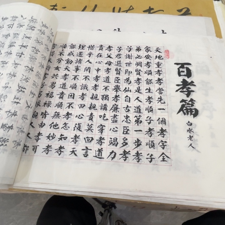 书法宣纸六尺对开陈兴现老师