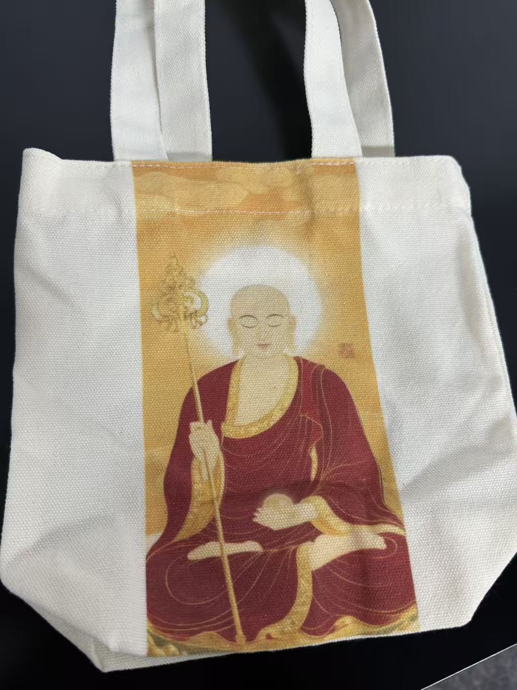「原创~」地藏王双面藏式单肩 帆布袋多样性发一件