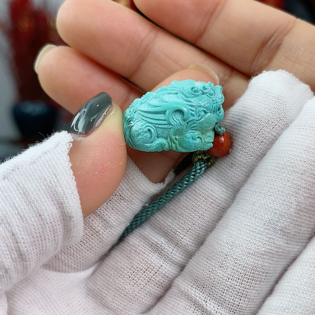 绿松石珠宝奇石未镶嵌