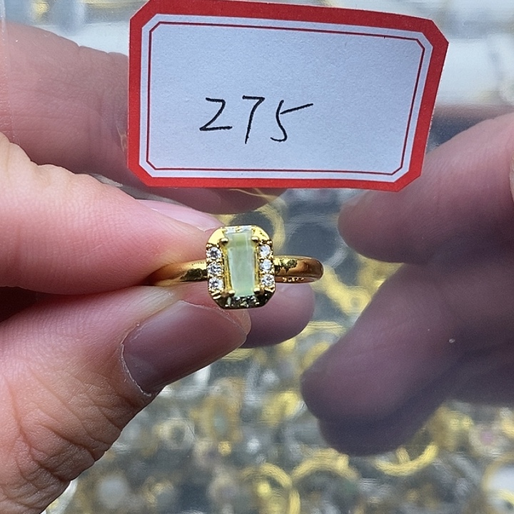 翡翠未镶嵌戒指275