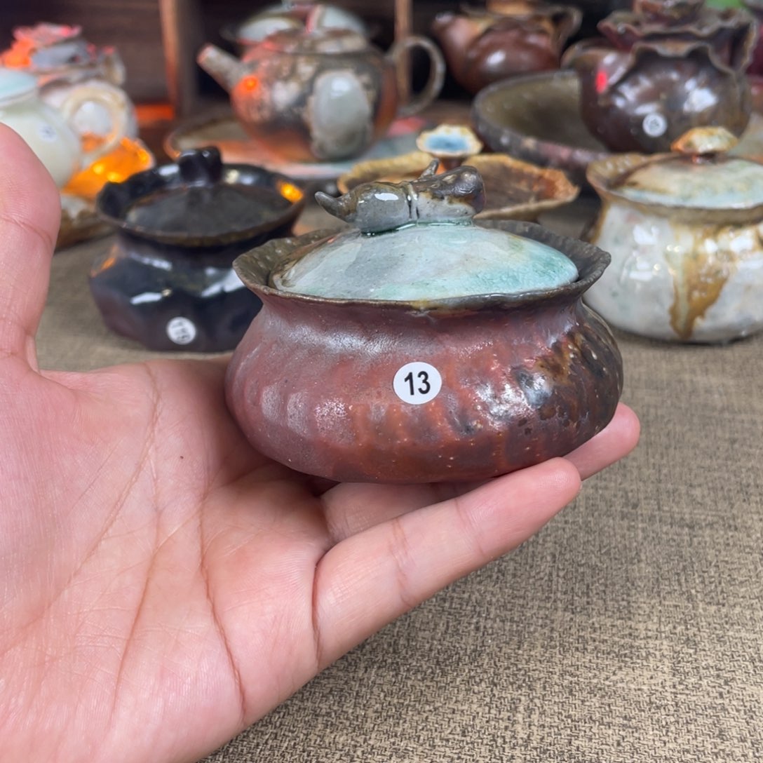 手捏。    13。      盖碗