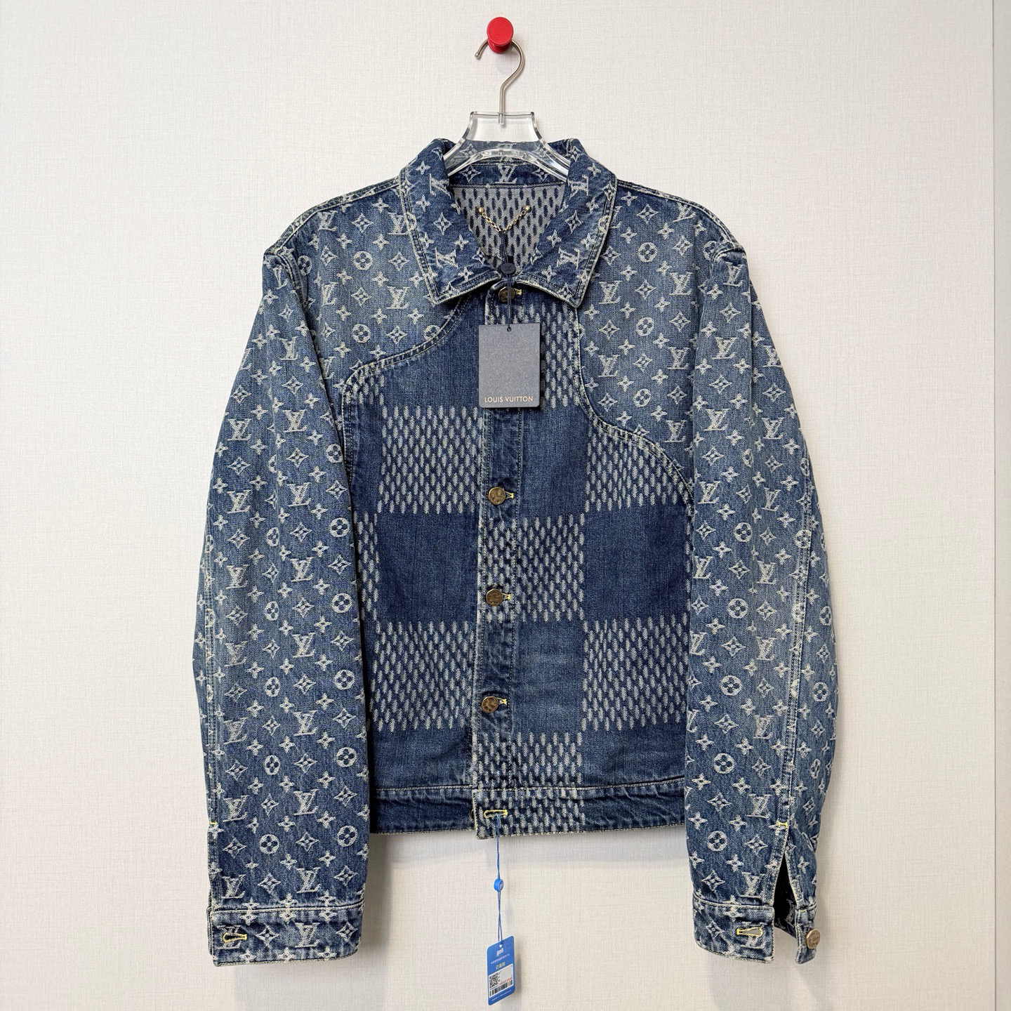 未使用 LouisVuitton/路易威登 Nigo牛仔外套/48/编号420