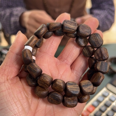 沉香手串乌身10克卡1.2多样性发1串