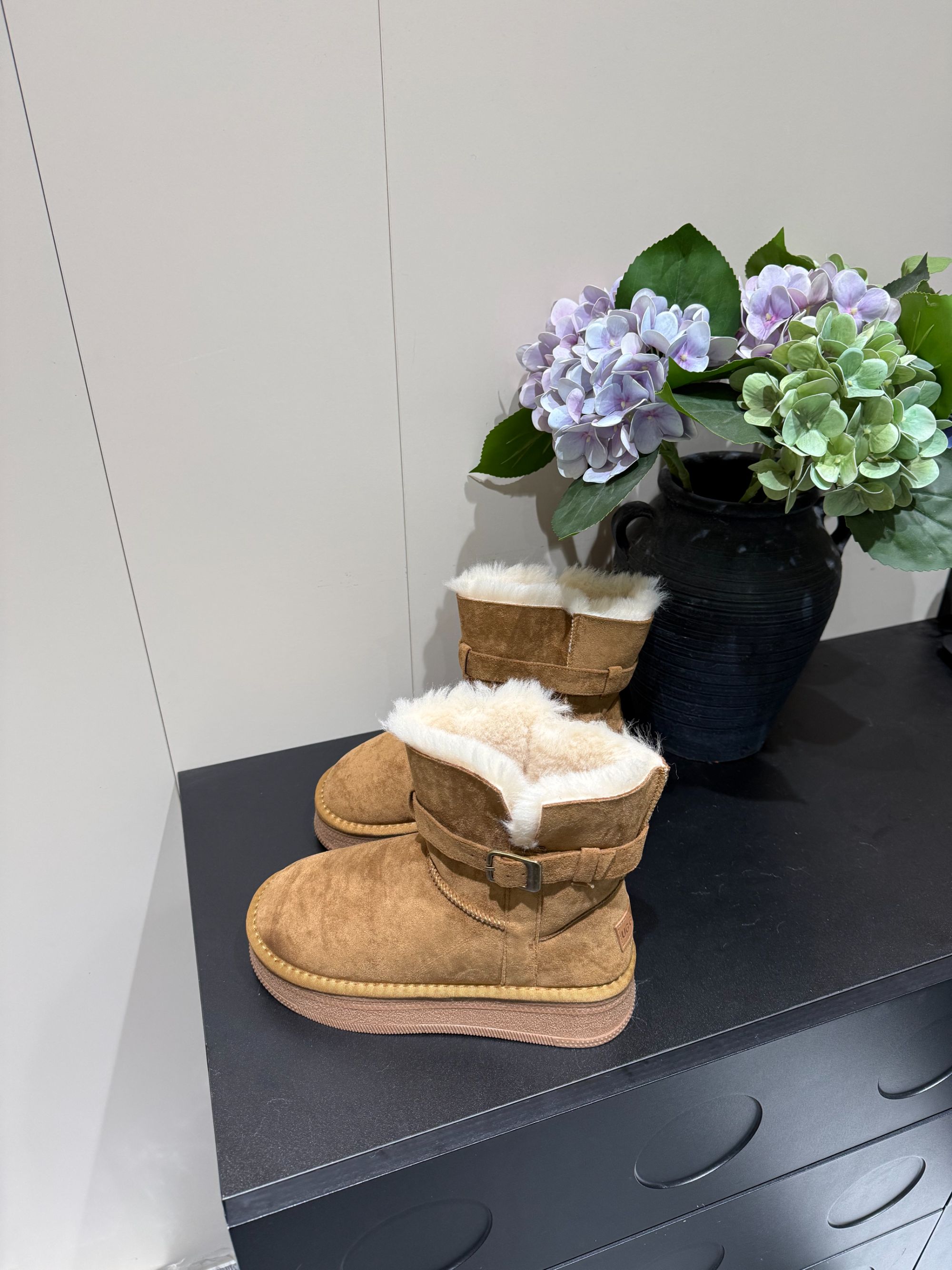 程程家冬款加绒加厚短靴