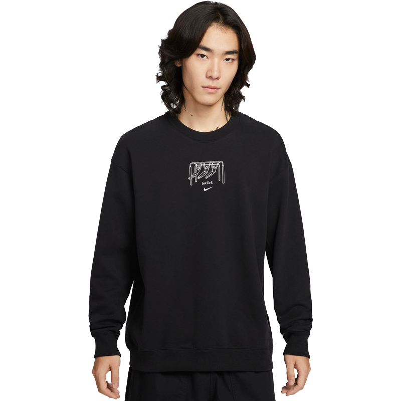 双旦礼Nike耐克冬季男子运动休闲圆领卫衣套衫IO2731-010