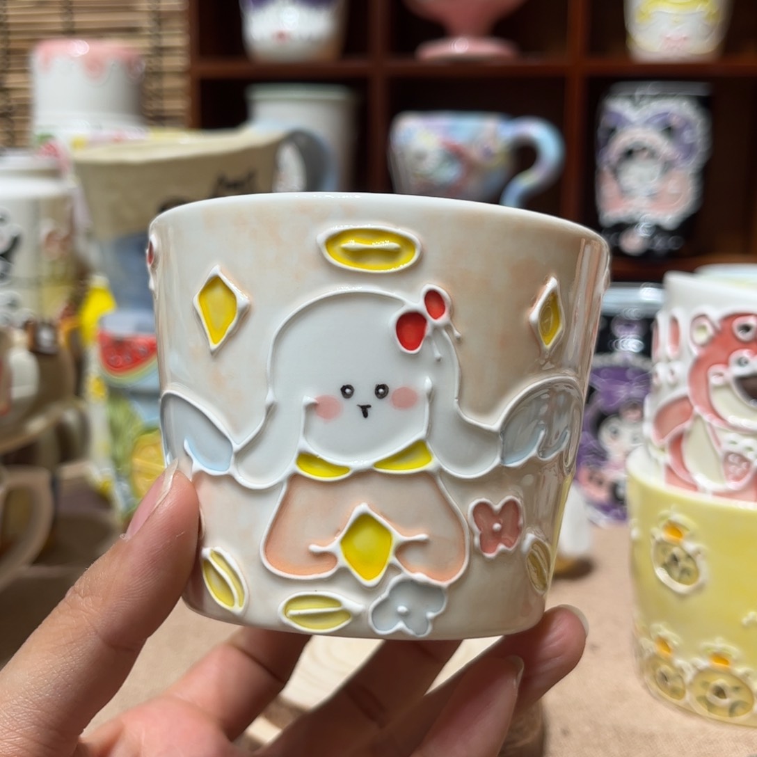 摆件景德镇陶瓷马克杯