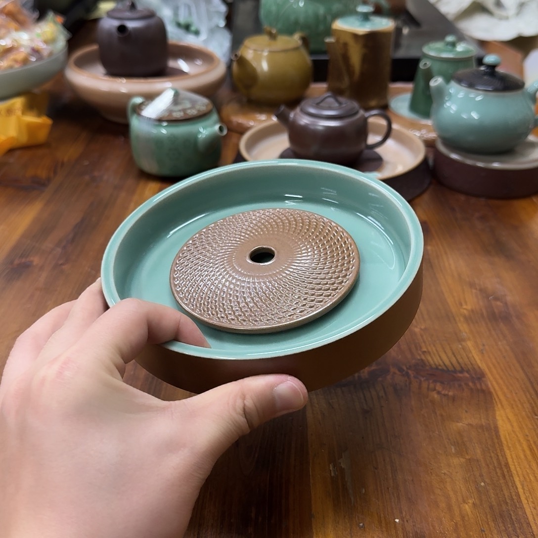 小仲青瓷茶器微瑕9122