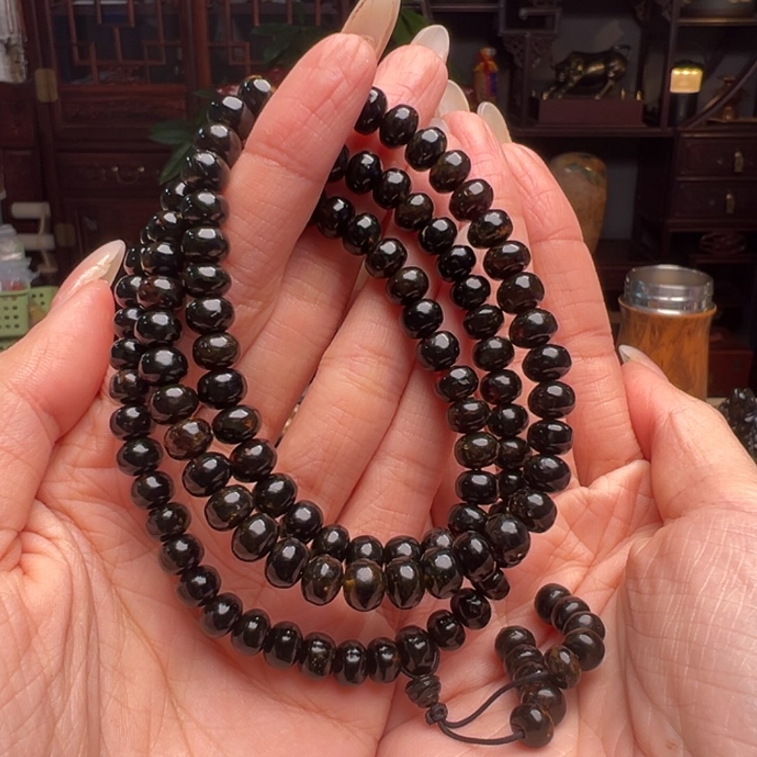 琥珀裸石未镶嵌抚顺琥珀20293。7mm