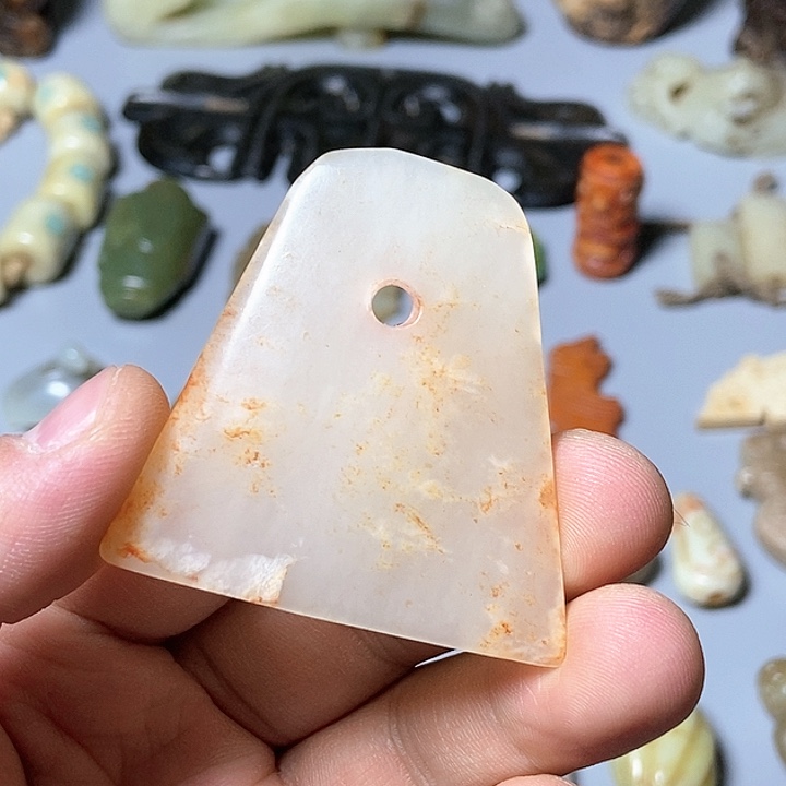 和田玉未镶嵌颈饰88