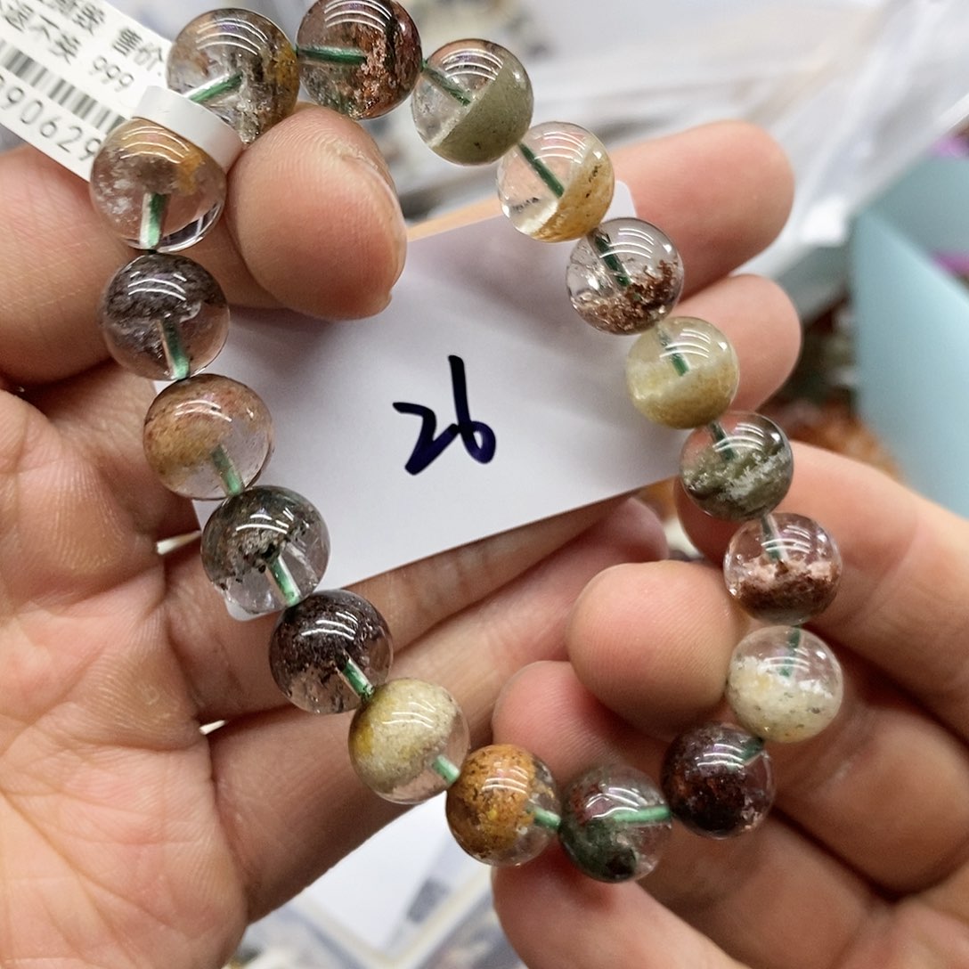 水晶手链未镶嵌天然