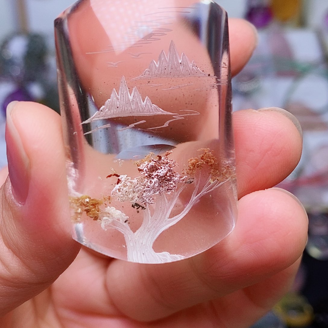 水晶吊坠(赠链)未镶嵌