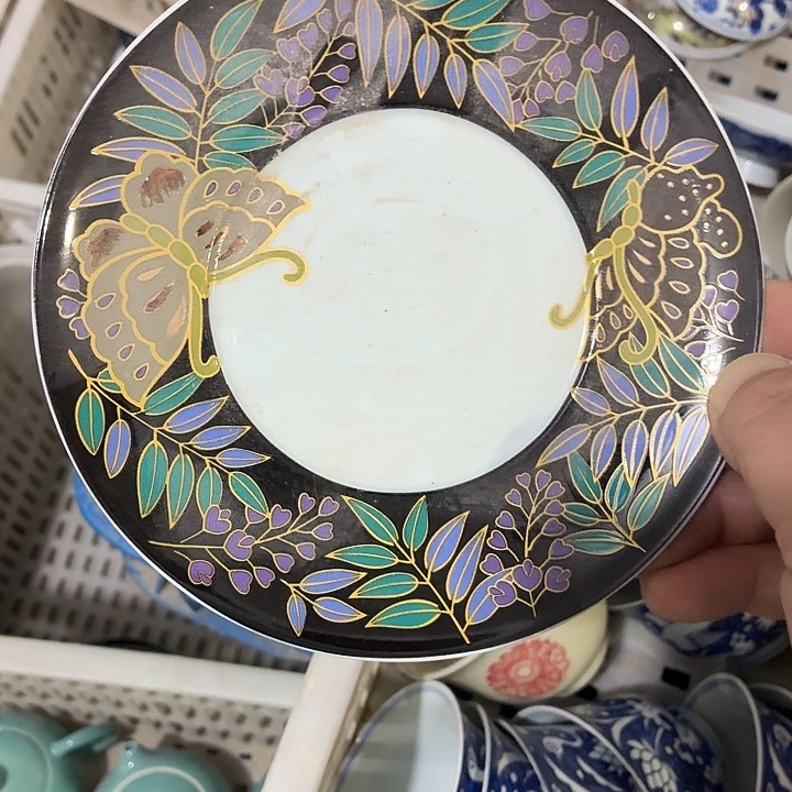 落***梅茶具微暇，介意勿拍