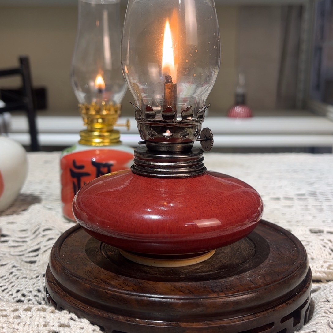 摆件景德镇陶瓷香薰灯