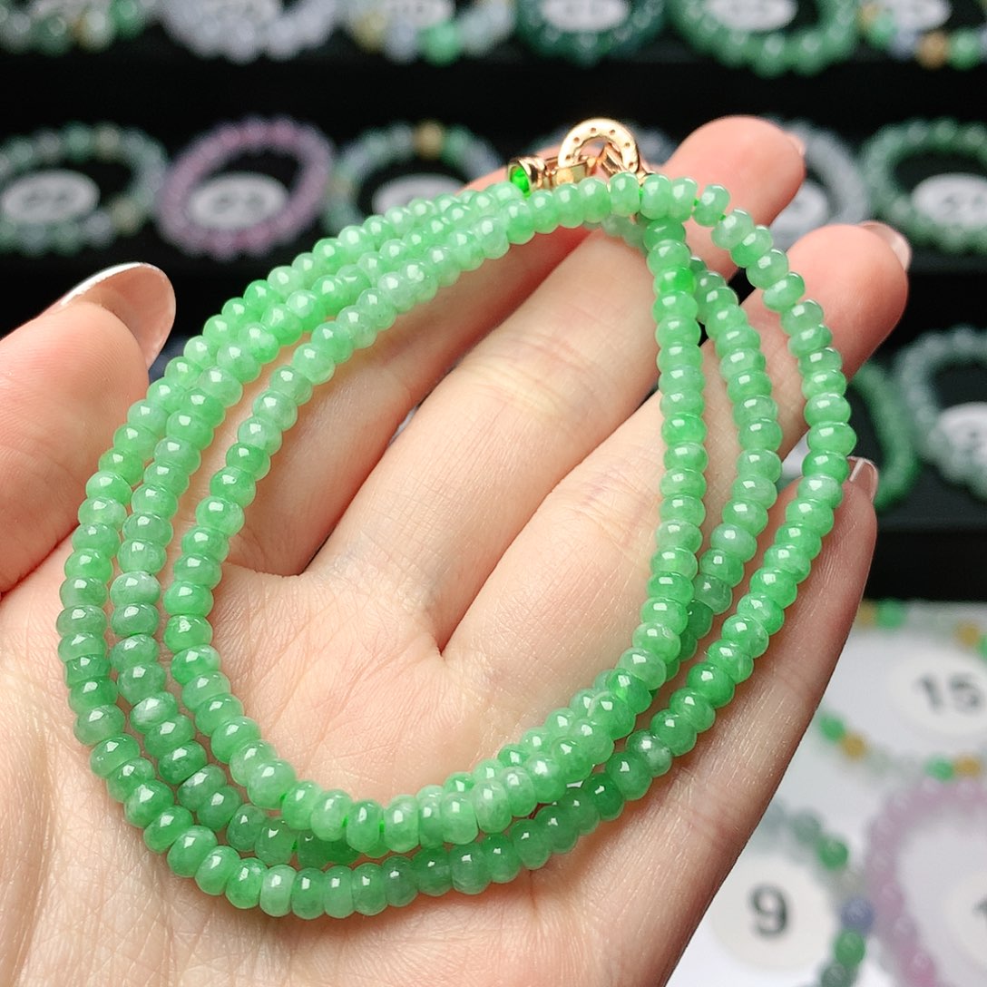 翡翠手链未镶嵌翡翠