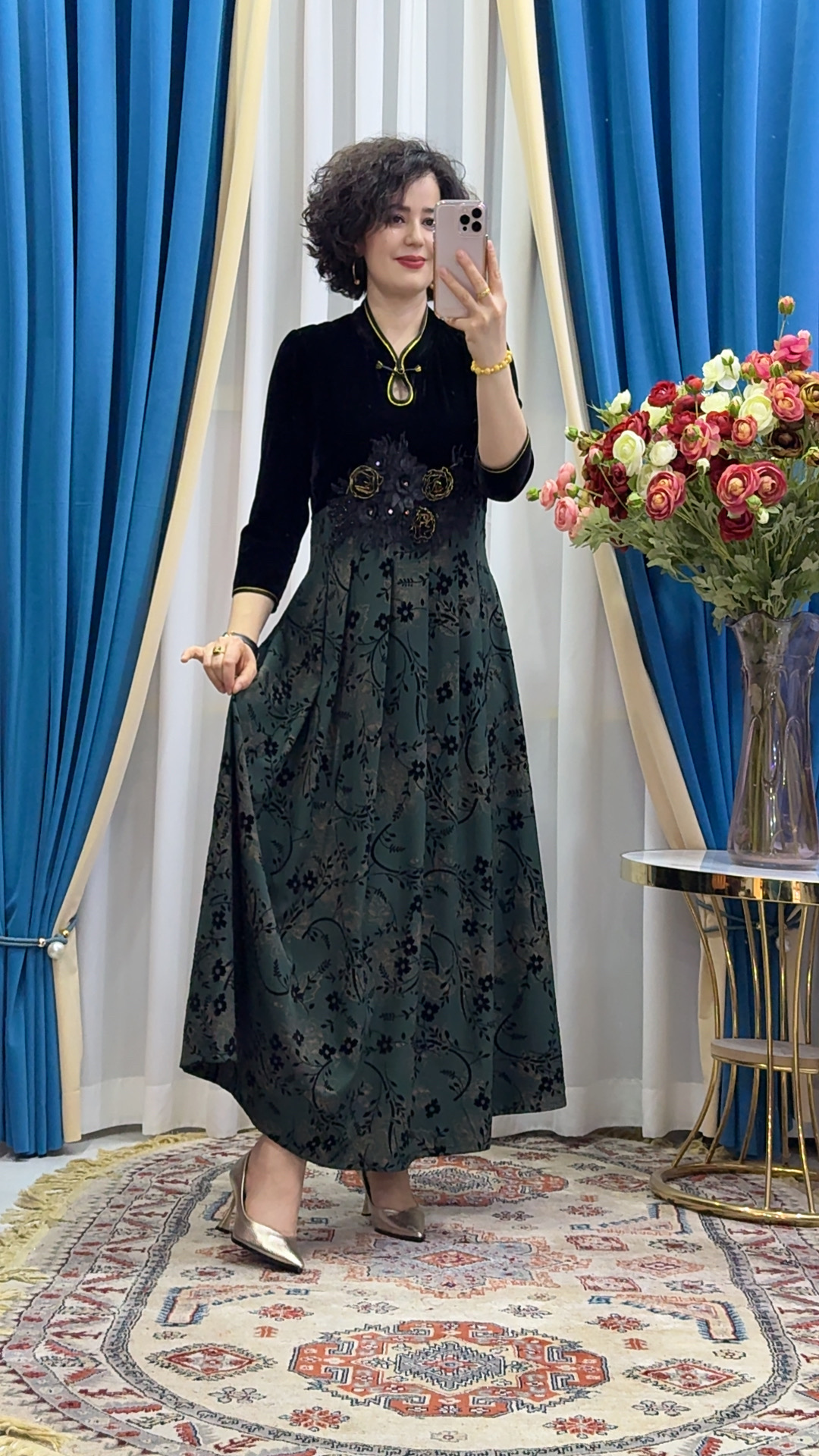 夏季长款中长裙抹胸型冬季连衣裙礼服蕾丝女装复古中长款显瘦