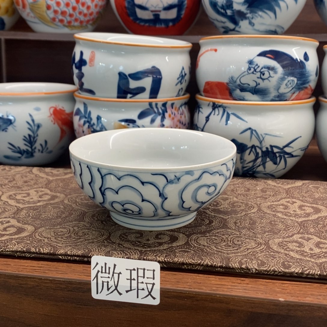 釉下彩手工绘制手工绘制