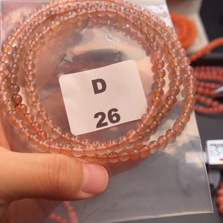 南红玛瑙未镶嵌多样性发货默认微瑕称重5mm