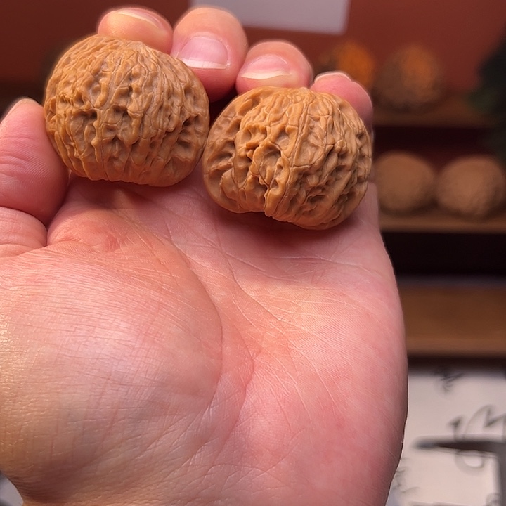 猴头核桃吊坠@***子磨盘41