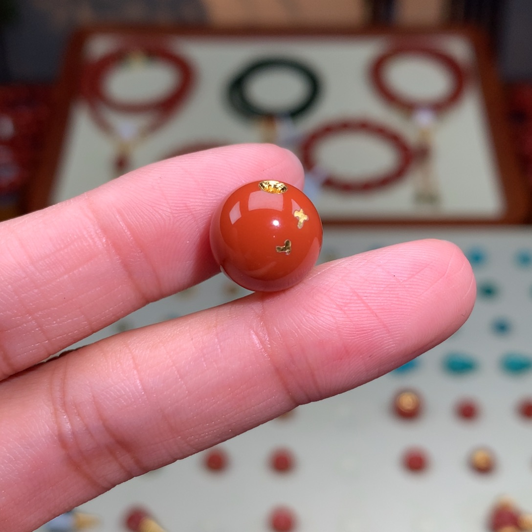 南红玛瑙颈饰未镶嵌