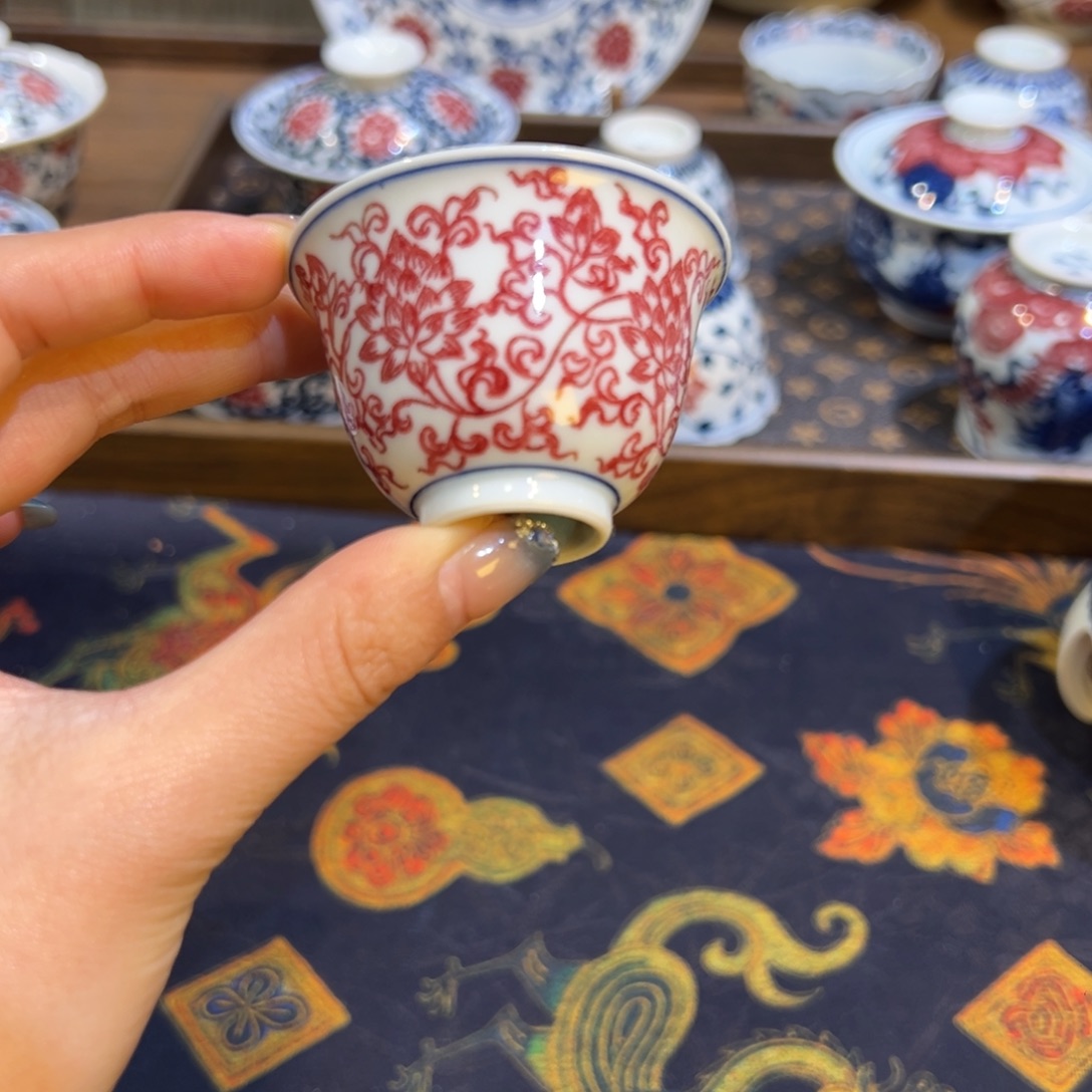 景德镇茶器百宝箱陶瓷